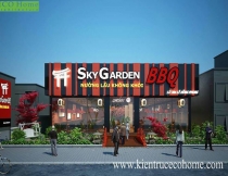 Thiết kế nhà hàng Nhật Bản